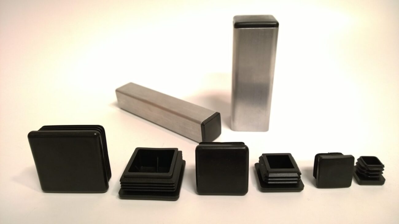 Telescopic Tubing Square End Cap Insert Alcobra Metals