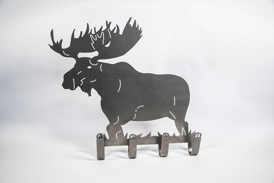Coat Hanger Moose - Alcobra Metals