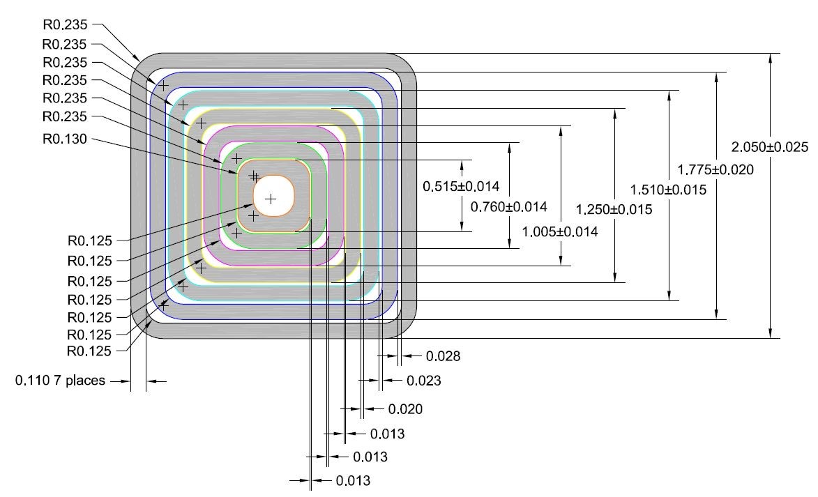 Telescoping Aluminum Tubing Size Chart