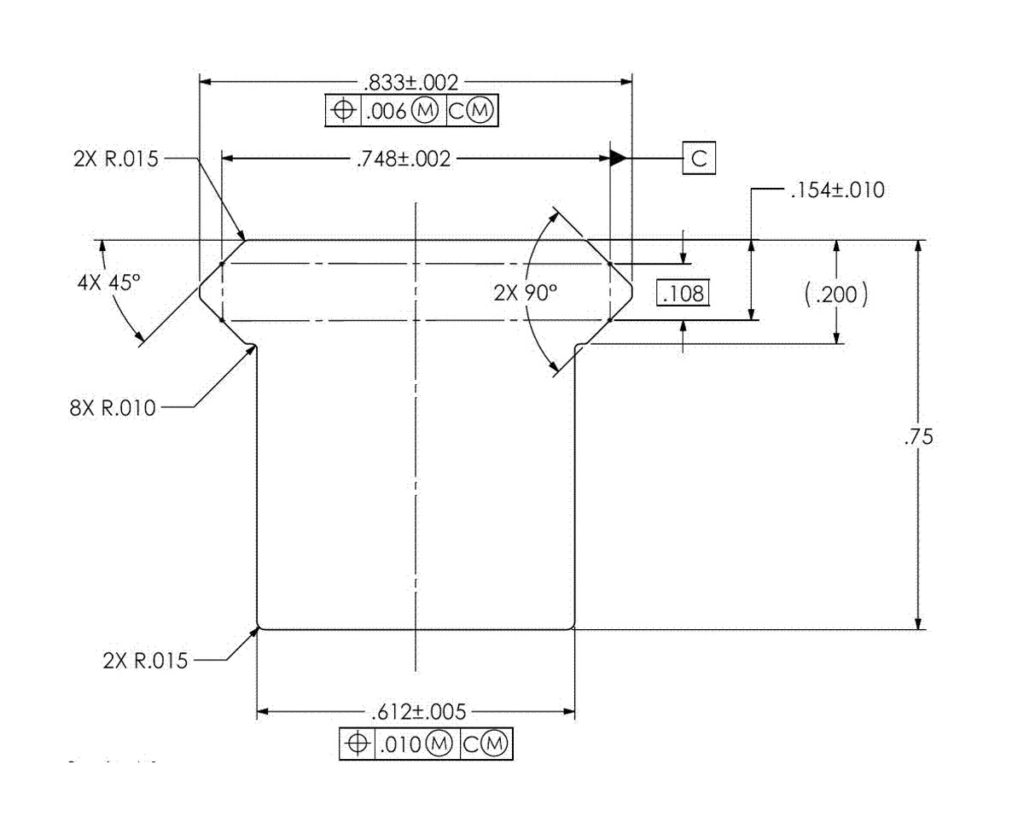 7075 Aluminum PreSlotted Machined Picatinny Rail Alcobra Metals