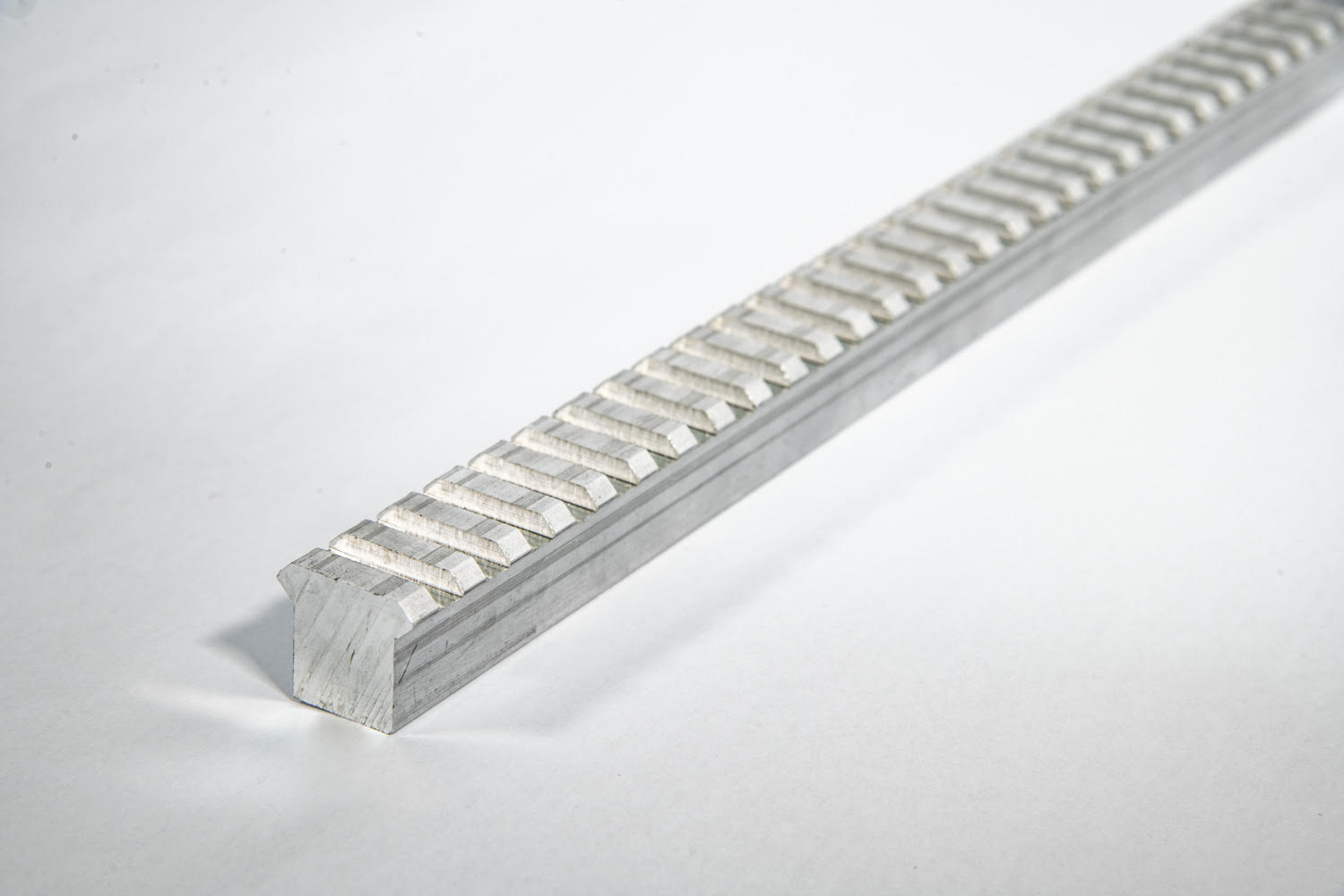6061 Aluminum Pre-Slotted Picatinny Rail Extrusion - Alcobra Metals