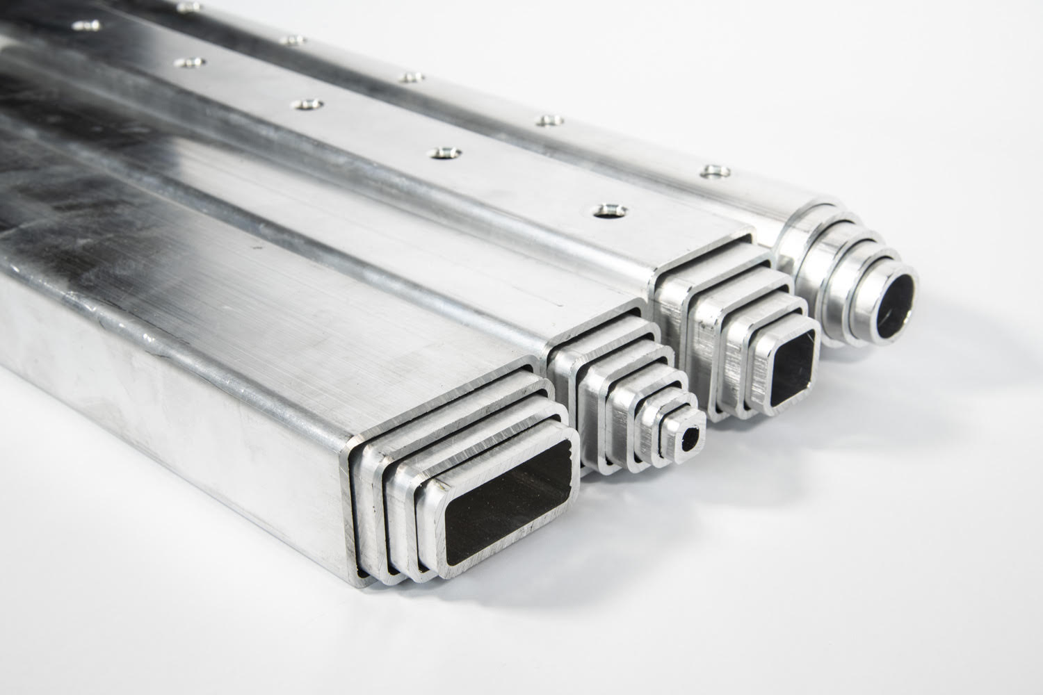 Tubo marco aluminio 6060t6 mm 12 x 12 x 1 Longitud = 0 metros 