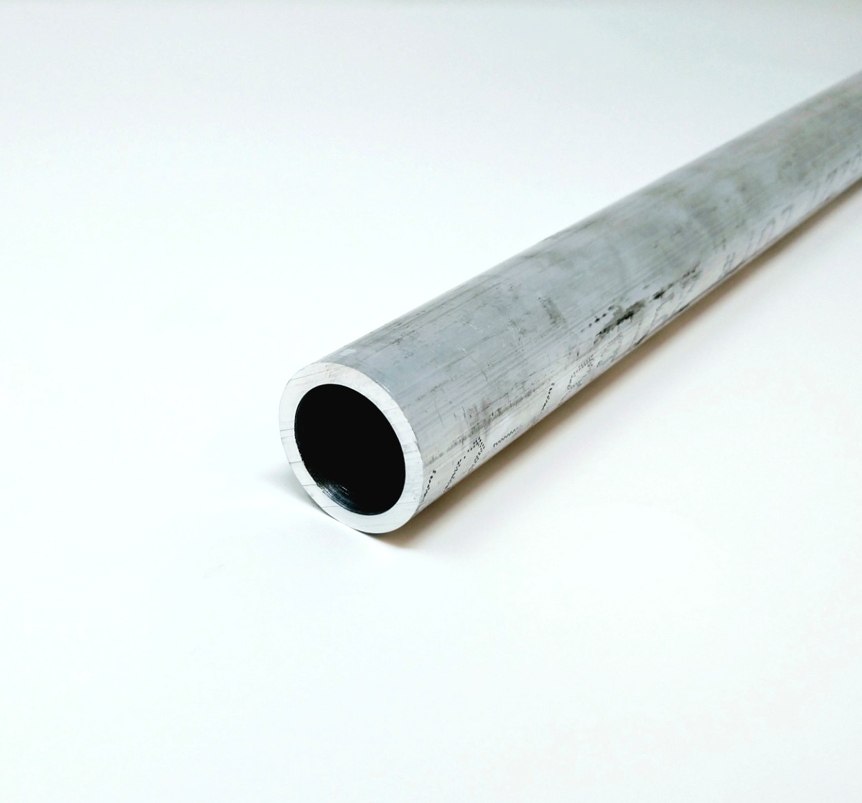 Aluminum 6061-T6 Extruded Pipe Schedule 80 1-1/4 Nominal 1-2/3 OD 1.278 ID 0.191 Wall 12 Length 