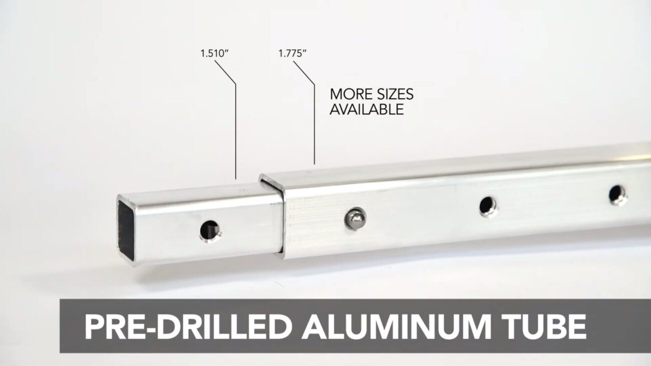 Large Aluminum Rectangular Tubing