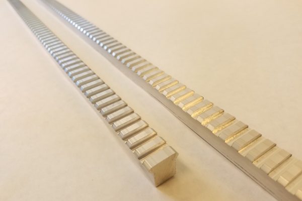 slotted pic rail 2 pieces from end to end